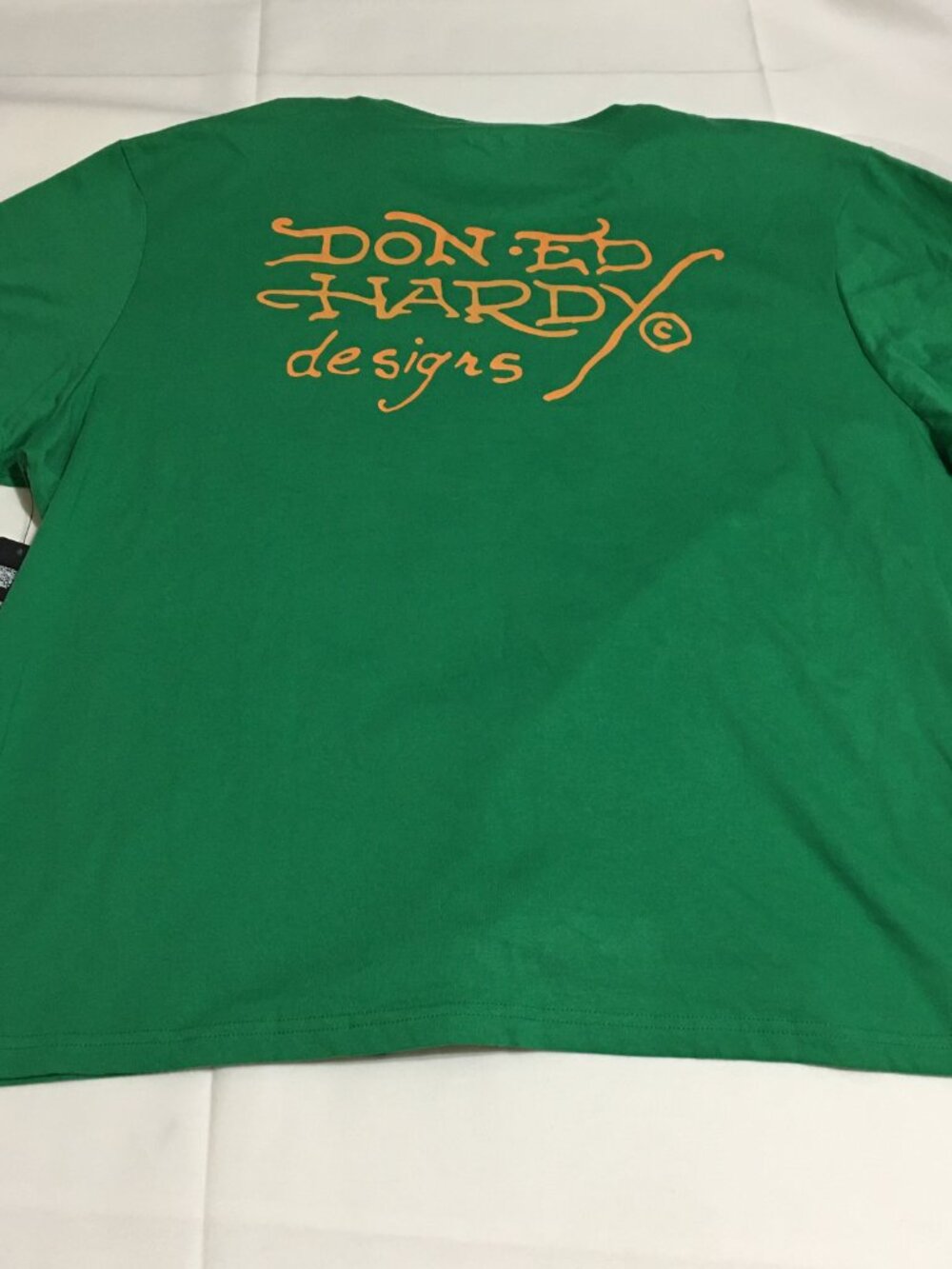 Ed Hardy Shirt Men's XXL Bulldog Graphic Print Rhinestones Tattoo Y2K Streetwear - Picture 6 of 8